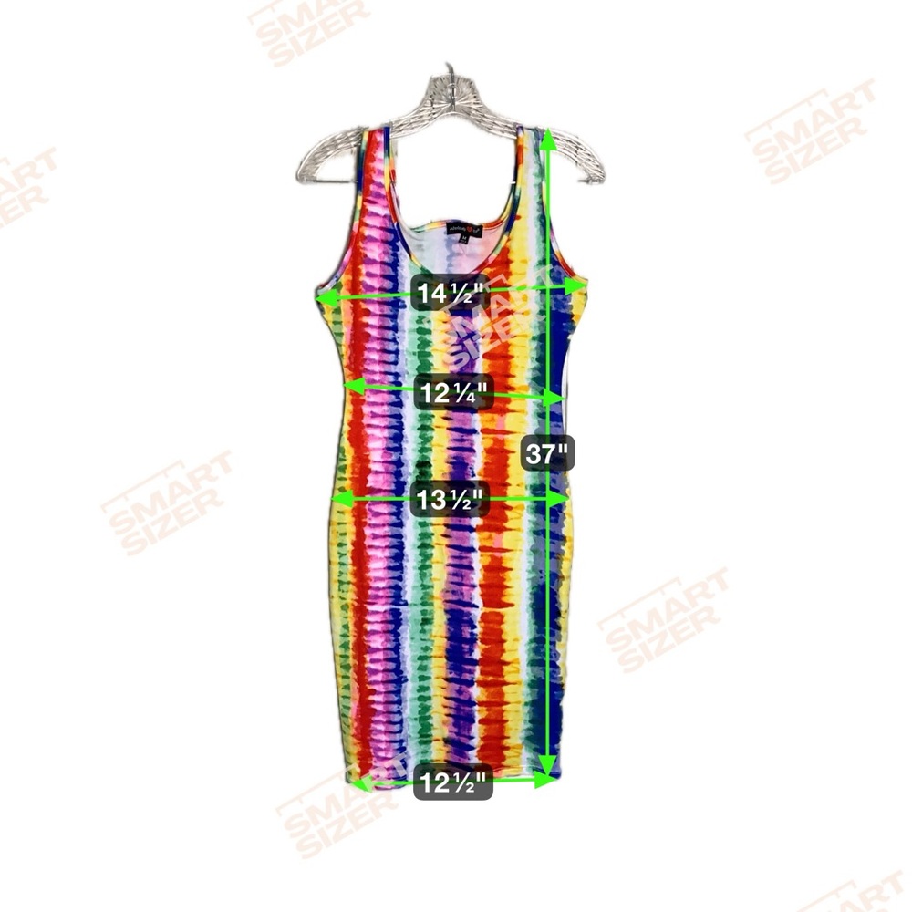 Absolutely ❤️ It Women’s Size Medium Tie Dye Knee Length Dress - Picture 5 of 9
